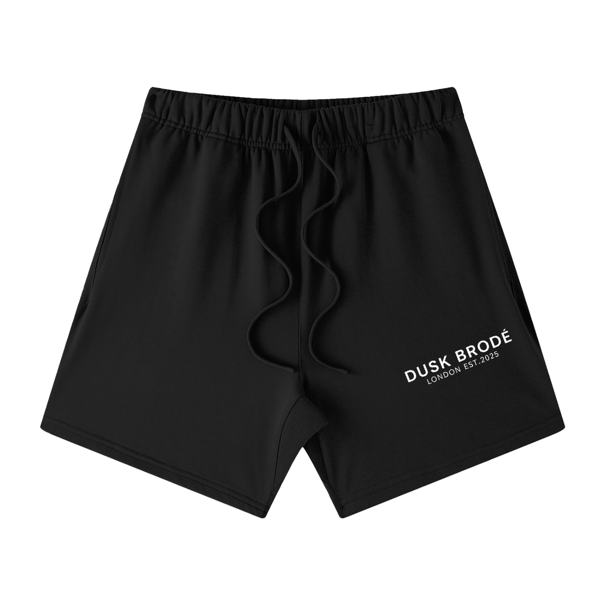 Unisex Earth Tone Loose Fit Cotton Shorts